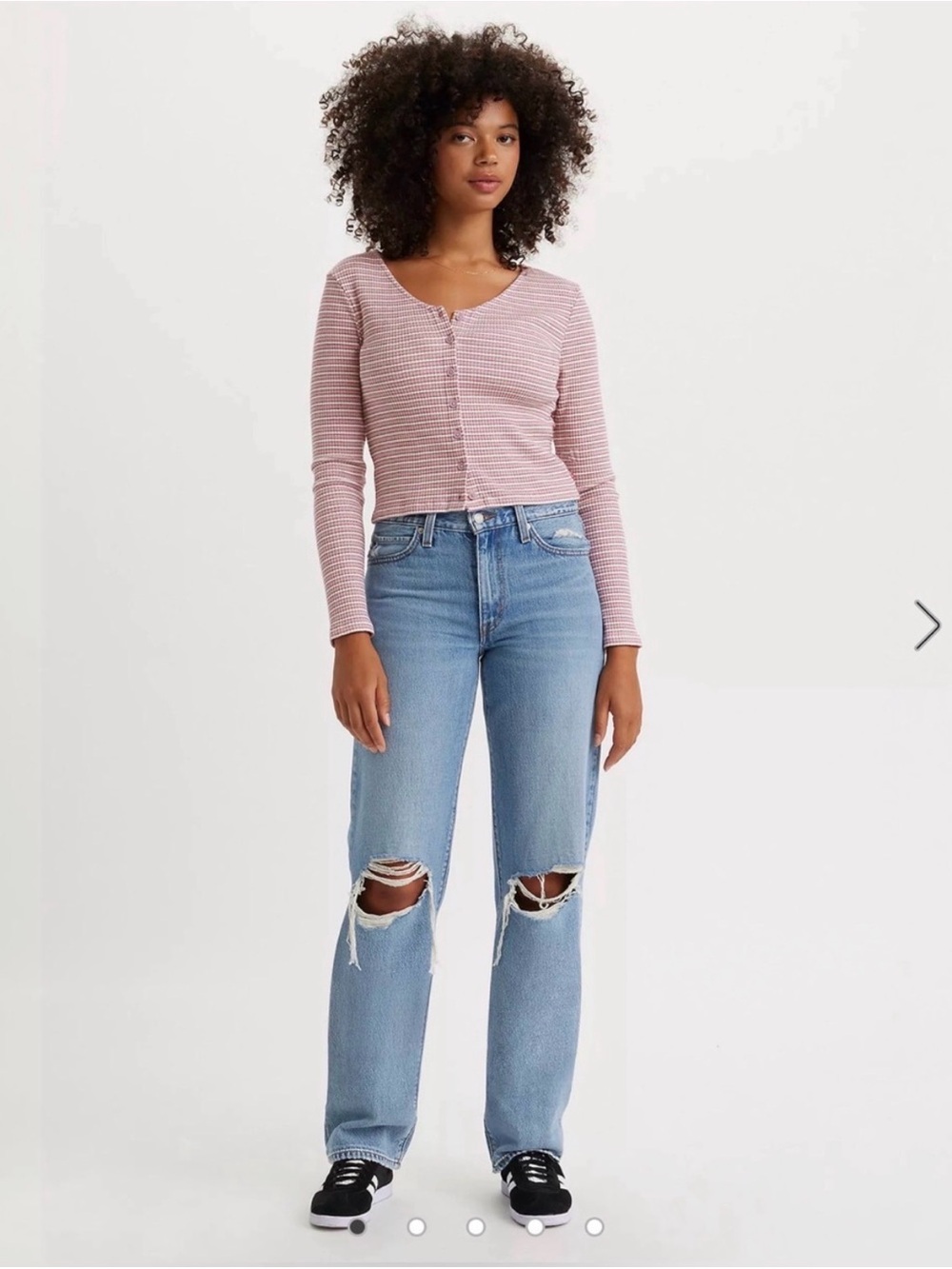 Levi’s 94 Baggy Retro Inspired Women’s Light Wash Jeans 32x31